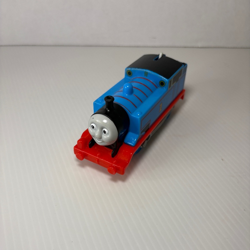 Thomas The Train Engine Blue 1 Gullane Mattel 2013 Motorized Trackmaster WORKS